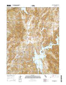 Valley Springs 2015 topographic map thumbnail