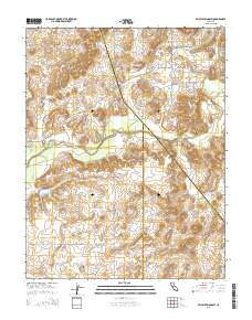 Valley Springs SW 2015 topographic map thumbnail