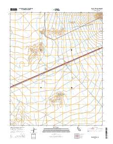 Valley Wells 2015 topographic map thumbnail