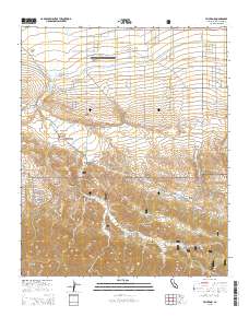 Valyermo 2015 topographic map thumbnail