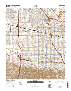 Van Nuys 2015 topographic map thumbnail