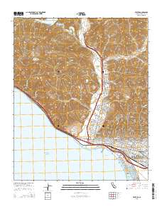 Ventura 2015 topographic map thumbnail