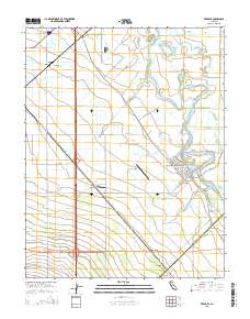 Vernalis 2015 topographic map thumbnail