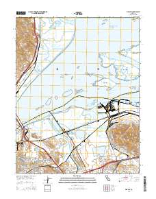 Vine Hill 2015 topographic map thumbnail