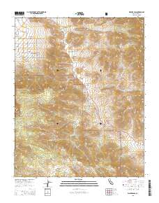 Walker Pass 2015 topographic map thumbnail
