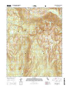 Ward Mountain 2015 topographic map thumbnail