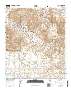 Warner Springs 2015 topographic map thumbnail