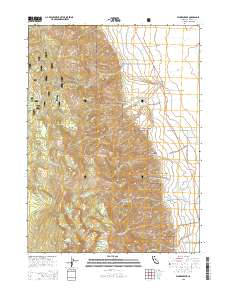 Warren Peak 2015 topographic map thumbnail