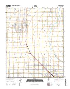 Wasco 2015 topographic map thumbnail