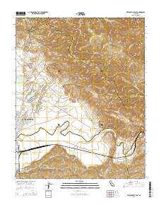 Watsonville East 2015 topographic map thumbnail