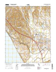 Watsonville West 2015 topographic map thumbnail