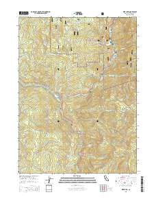 Weitchpec 2015 topographic map thumbnail