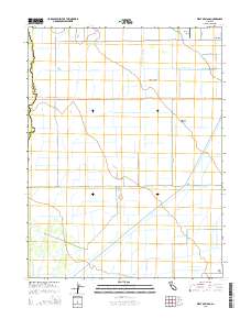 West of Biggs 2015 topographic map thumbnail