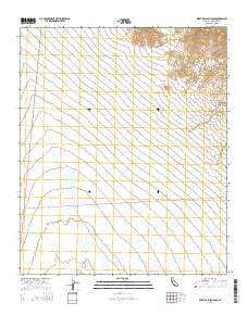 West of Palen Pass 2015 topographic map thumbnail