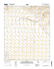 West of Palo Verde Peak 2015 topographic map thumbnail