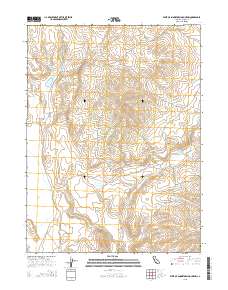 West of Snowstorm Mountain 2015 topographic map thumbnail