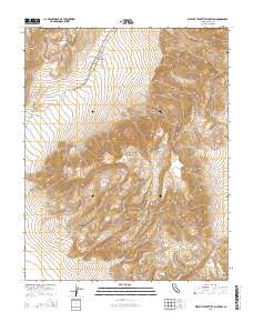 West of Teakettle Junction 2015 topographic map thumbnail