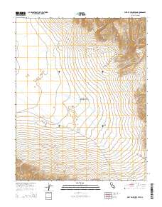 West of Ubehebe Peak 2015 topographic map thumbnail