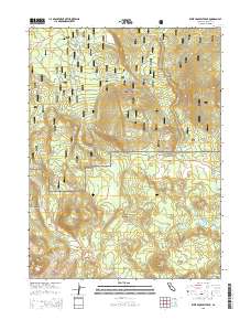 West Prospect Peak 2015 topographic map thumbnail