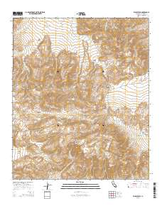 Whale Peak 2015 topographic map thumbnail
