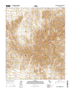 Whipple Mountains SW 2015 topographic map thumbnail