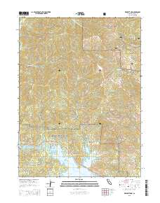 Whiskeytown 2015 topographic map thumbnail