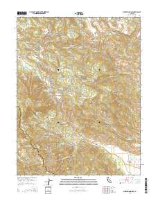 Whispering Pines 2015 topographic map thumbnail