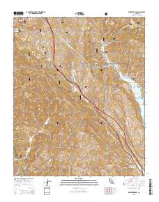 Whitaker Peak 2015 topographic map thumbnail