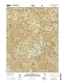 White Chief Mountain 2015 topographic map thumbnail
