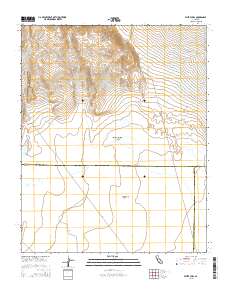 White Hills 2015 topographic map thumbnail
