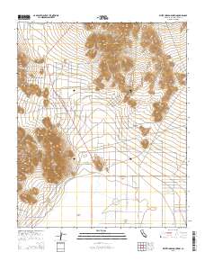 White Horse Mountain 2015 topographic map thumbnail