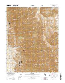 White Mountain Peak 2015 topographic map thumbnail