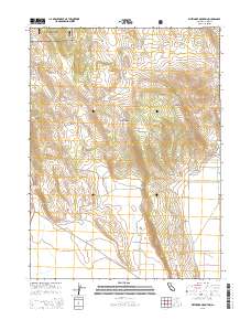 Whitinger Mountain 2015 topographic map thumbnail