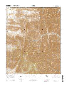 Wildrose Peak 2015 topographic map thumbnail