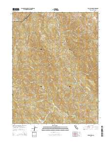 Willis Ridge 2015 topographic map thumbnail