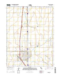 Willows 2015 topographic map thumbnail