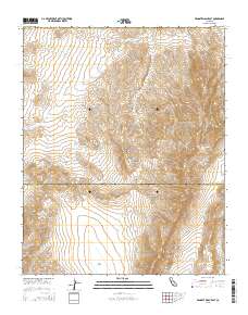 Wingate Wash East 2015 topographic map thumbnail