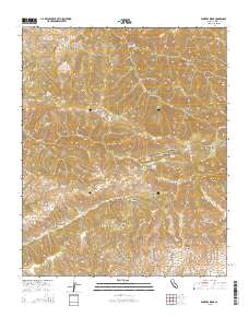 Winters Ridge 2015 topographic map thumbnail