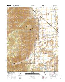 Woodfords 2015 topographic map thumbnail