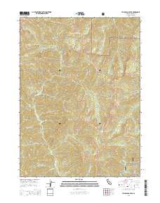Yellow Dog Peak 2015 topographic map thumbnail