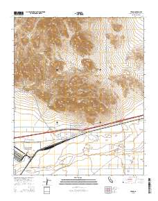 Yermo 2015 topographic map thumbnail