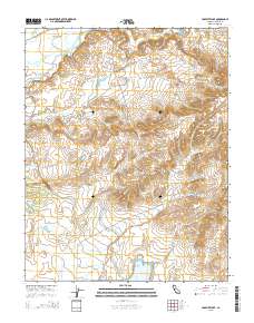 Yosemite Lake 2015 topographic map thumbnail