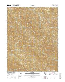 Zeni Ridge 2015 topographic map thumbnail
