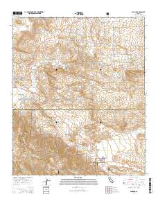 Aguanga 2015 topographic map thumbnail