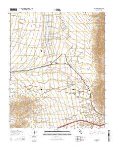 Bannock 2015 topographic map thumbnail