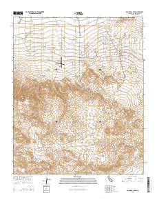 Bighorn Canyon 2015 topographic map thumbnail