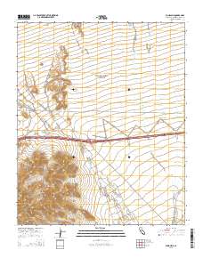 Blind Hills 2015 topographic map thumbnail