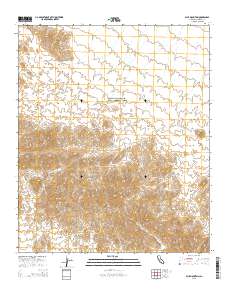 Blue Mountain 2015 topographic map thumbnail