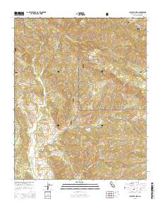Caldwell Mesa 2015 topographic map thumbnail