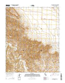 California Valley 2015 topographic map thumbnail